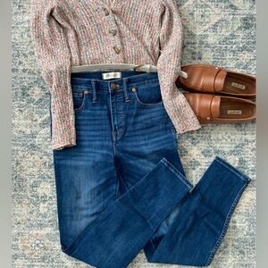 Madewell Danny Wash 10” High Rise Skinny Jeans